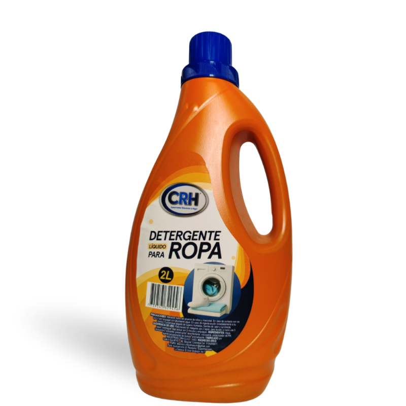 Detergente líquido para ropa 2 litros Industrias CRH
